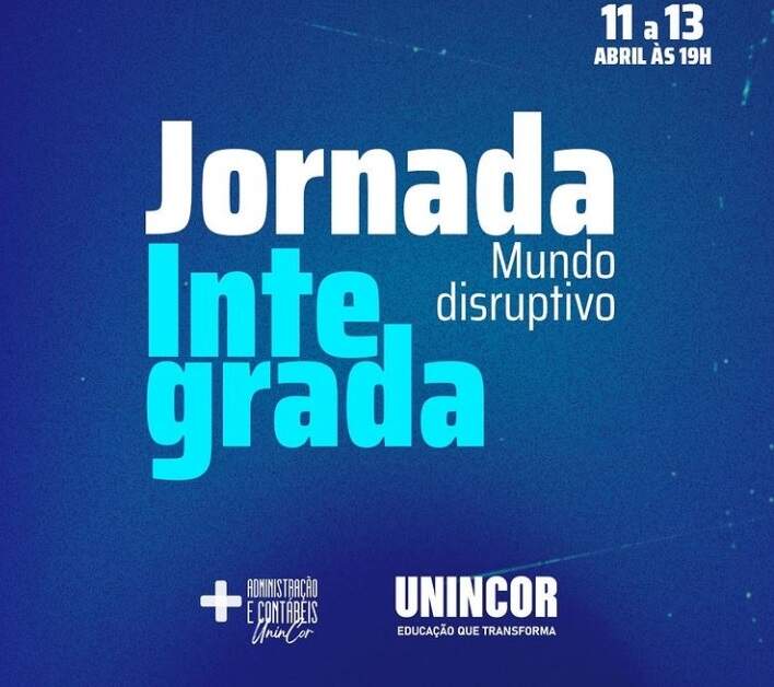 Jornada Acadêmica Integrada - Mundo Disruptivo. Jornada Acadêmica Integrada - Mundo Disruptivo.
