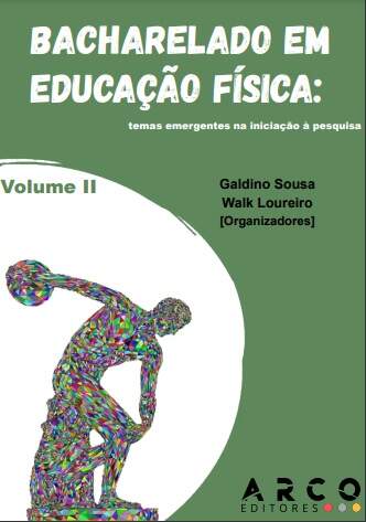 Capa do livro sobre bacharelado em Educação Física. Capa do livro sobre bacharelado em Educação Física.