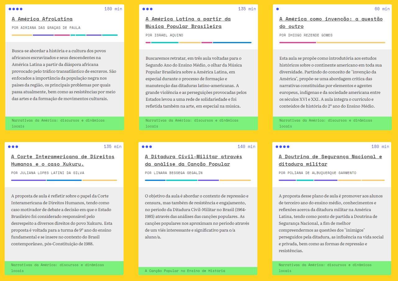 Unicamp disponibiliza planos de aula para professores de História