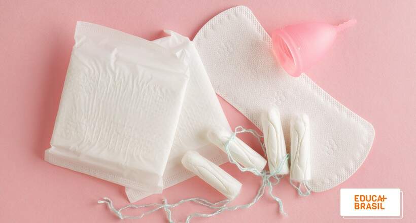 Absorvente e coletor menstrual para combater pobreza menstrual. Absorvente e coletor menstrual para combater pobreza menstrual.