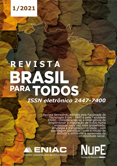 Capa do Brasil Para Todos, uma das revistas científicas do Eniac. Capa do Brasil Para Todos, uma das revistas científicas do Eniac.