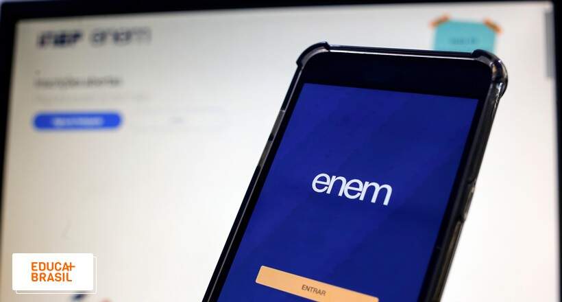 Acessando pelo celular gabarito oficial do Enem 2022. Acessando pelo celular gabarito oficial do Enem 2022.