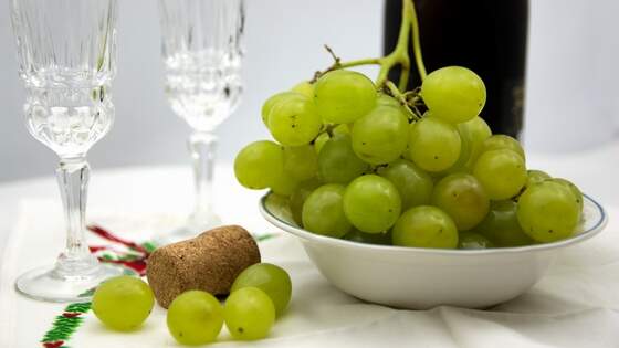 Uvas na noite de reveillon Uvas na noite de reveillon