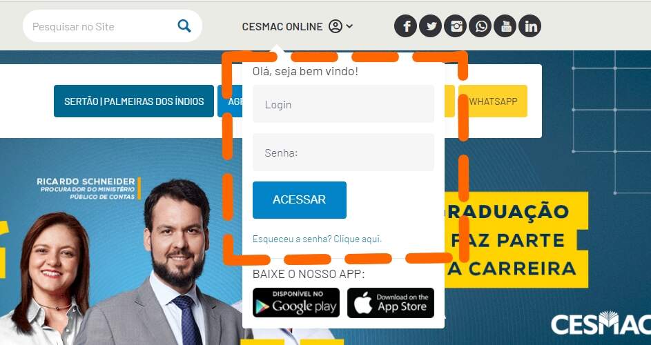 Veja como entrar no Portal do aluno Cesmac | Educa Mais Brasil