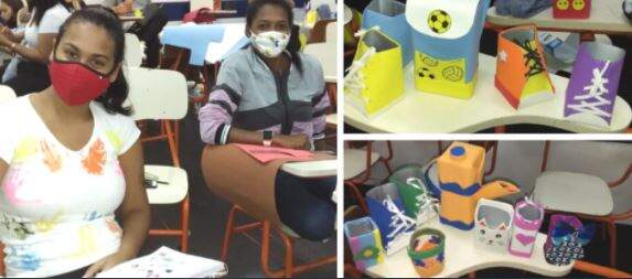 Foto: Estudantes da UniBR produzem brinquedos para doação