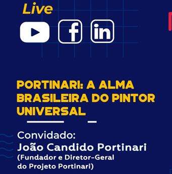 Live da Unip sobre Cândido Portinari