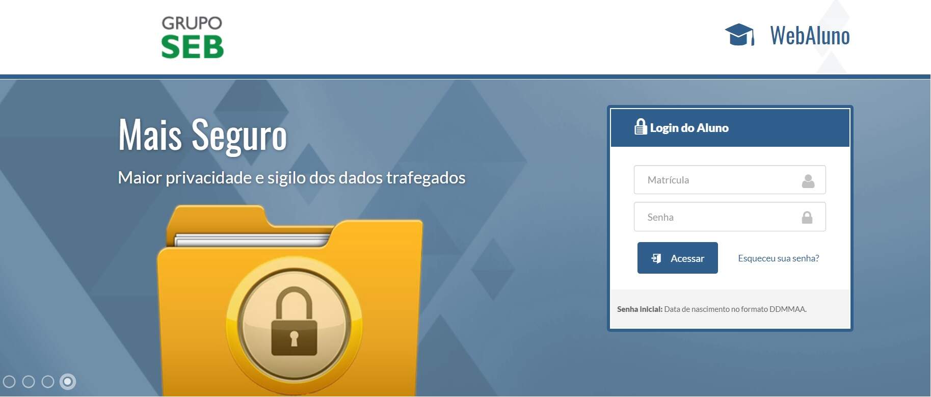 Página incial do Portal UniDomBosco Página incial do Portal UniDomBosco