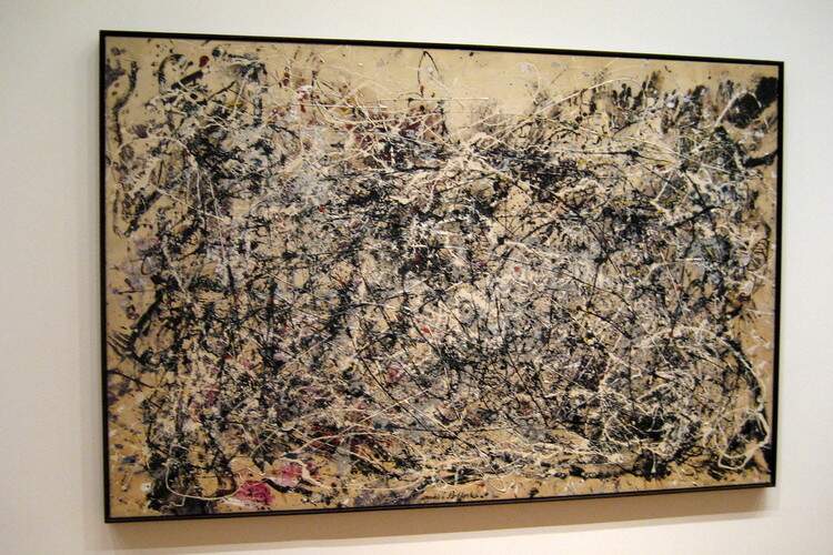 quadro de Jackson Pollock