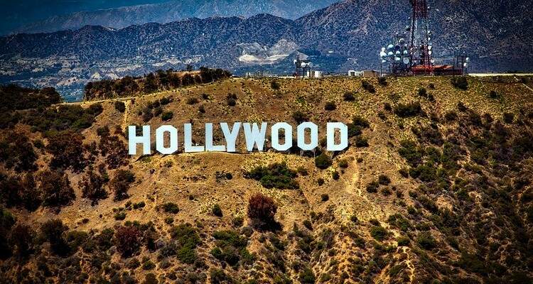 placa de hollywood