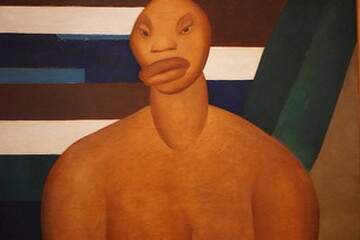 pintura de uma mulher negra pintura de uma mulher negra