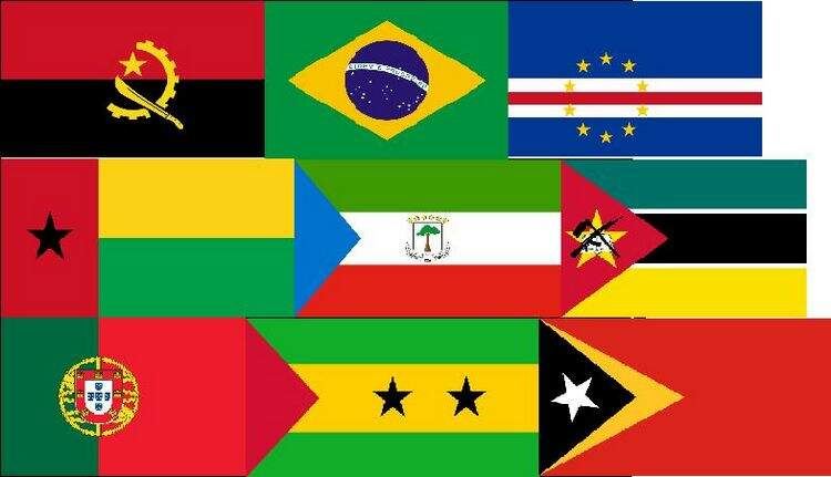 Bandeiras dos países lusófonos Bandeiras dos países lusófonos