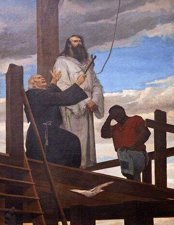 Pintura do enforcamento de Tiradentes Pintura do enforcamento de Tiradentes