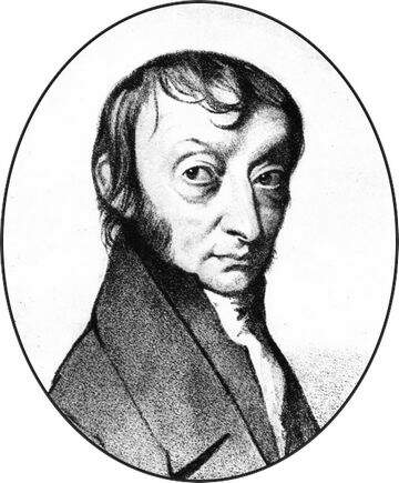 Retrato de Amedeo Avogadro , criador da Lei de Avogadro Retrato de Amedeo Avogadro , criador da Lei de Avogadro