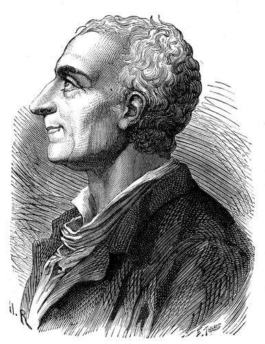 Retrato em pintura de Charles-Louis de Secondat, mais conhecido como Montesquieu Retrato em pintura de Charles-Louis de Secondat, mais conhecido como Montesquieu