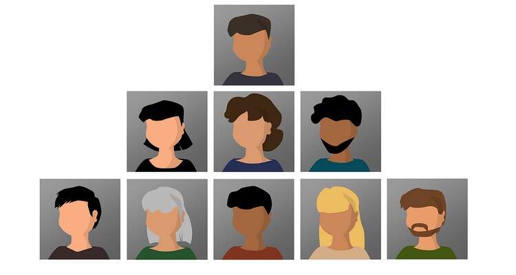 figura de pessoas em pirâmide figura de pessoas em pirâmide