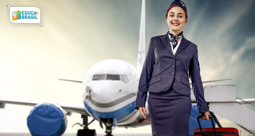 Como ser aeromoça | Educa Mais Brasil