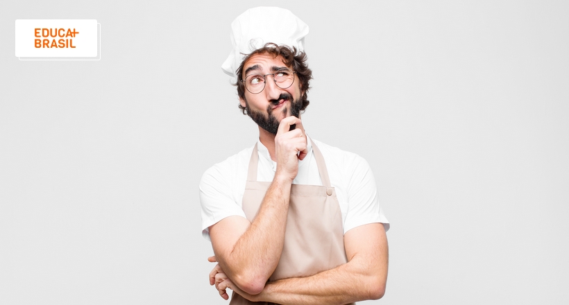 Curso de chef de cozinha é igual a um curso de Gastronomia?