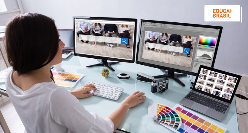Curso de Design gratuito oferece auxílio de R$ 210