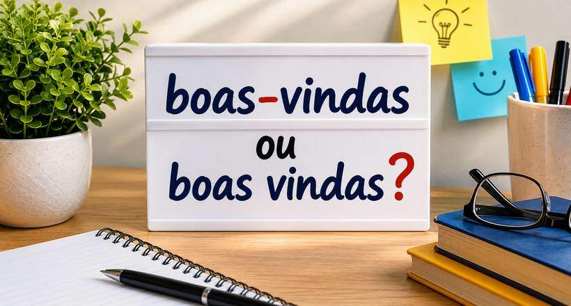 Dica de português: “boas-vindas” é com hífen ou sem?