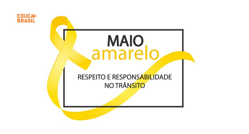 Maio Amarelo - Mês de Prevenção de Acidentes no Trânsito