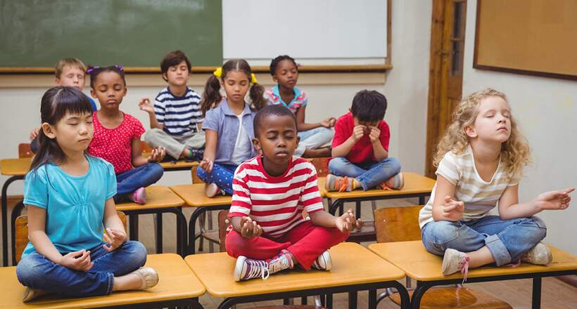 Benefícios da meditação para as crianças