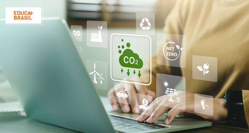O que é pegada de carbono digital?