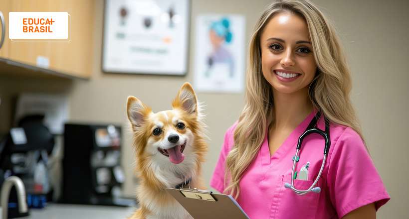 O que faz um auxiliar de veterinário?