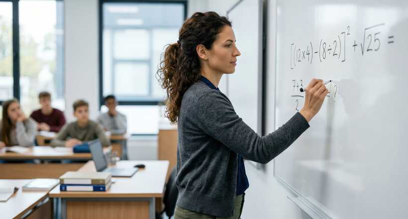 Pesquisa nacional traça panorama dos professores de matemática da rede pública