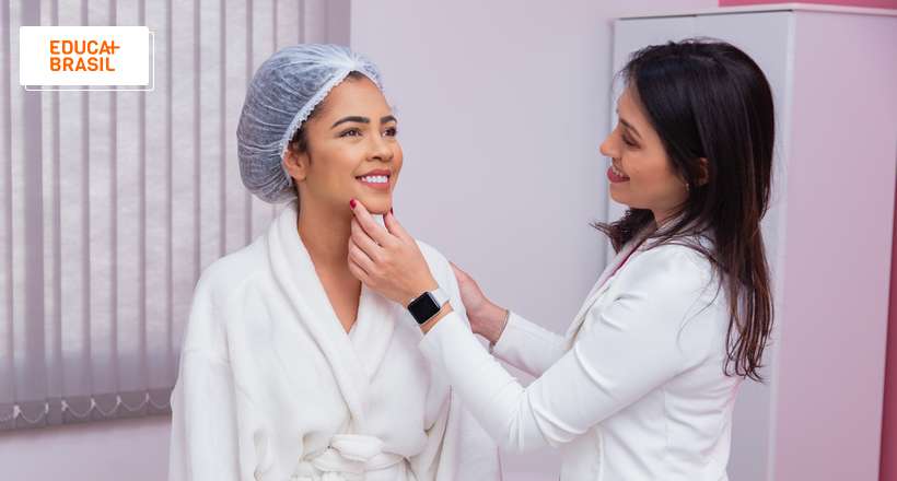 Quais são as matérias do curso técnico de Estética?