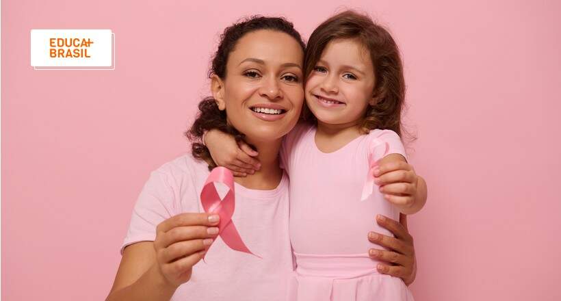 Saiba como explicar o Outubro Rosa para os filhos